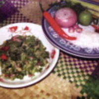 Urap Daun Sadri